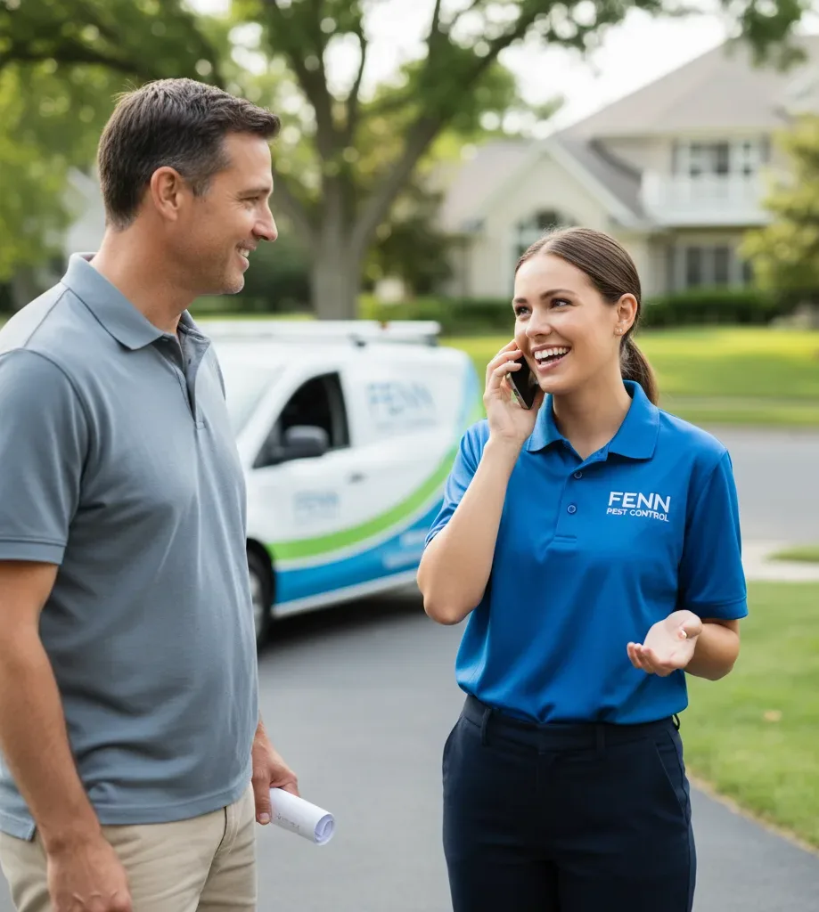 Fenn Pest Control customer support in Thelma